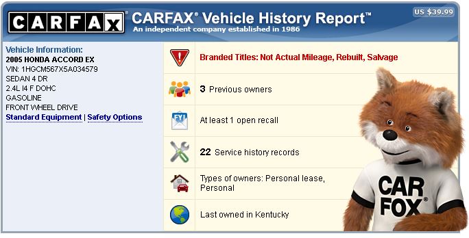 Free-Carfax-Report